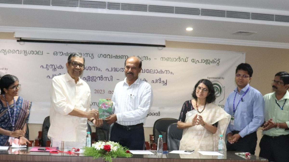 Arya Vaidya Sala releases book on medicinal plants