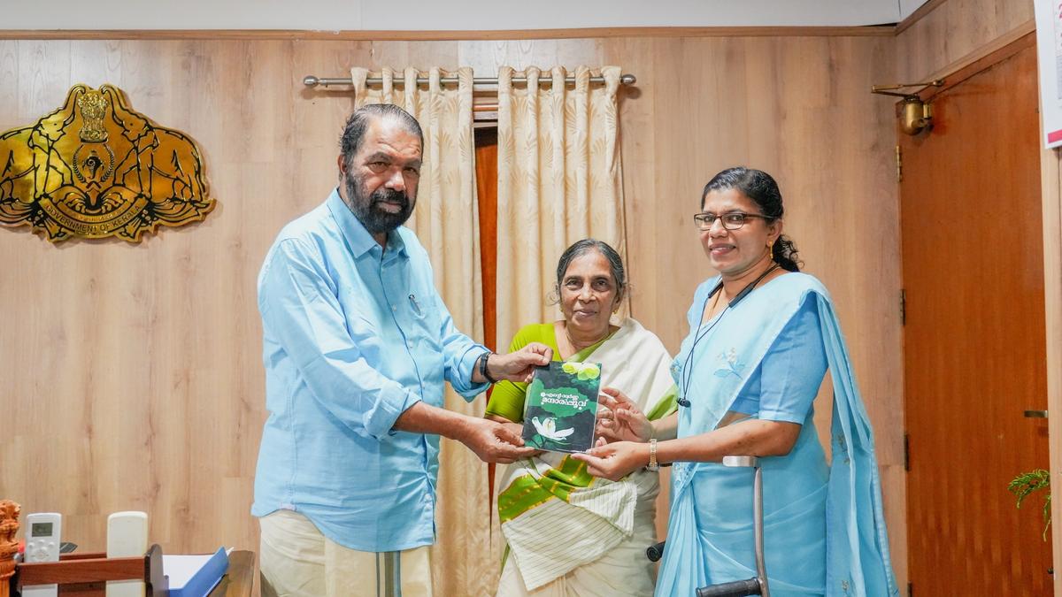 Minister Sivankutty releases poetry compilation
