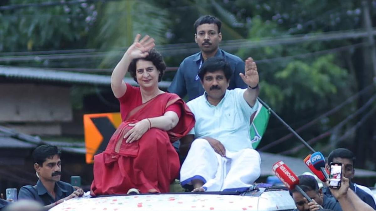 Priyanka accuses LDF govt. of politicising welfare pension payment