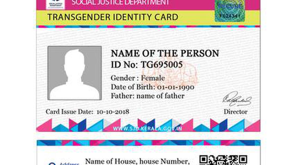 Transgender identity cards now just a click away The Hindu