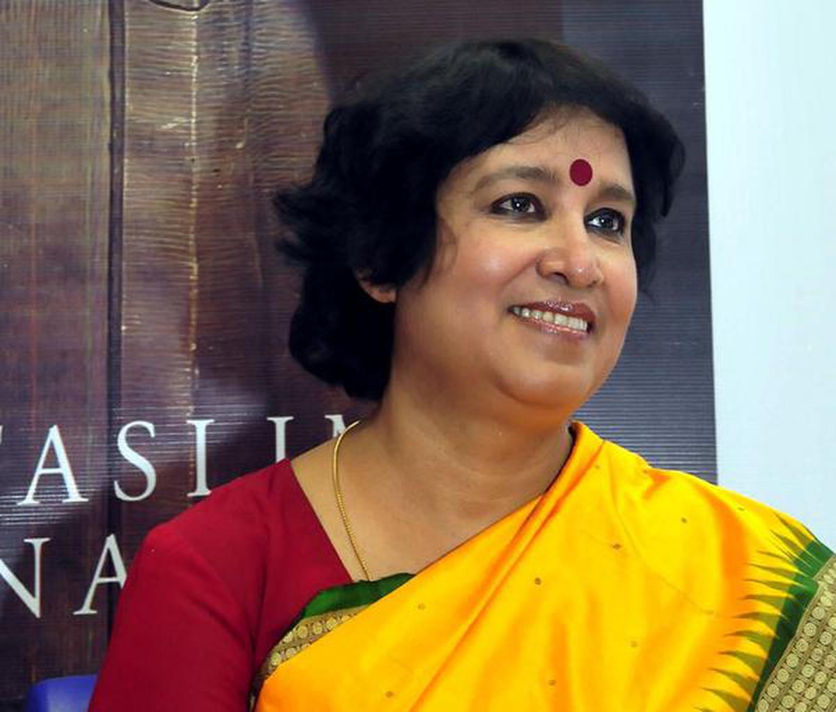 1200px x 1022px - Do away with customs that deny women their rights, says Taslima Nasrin -  The Hindu