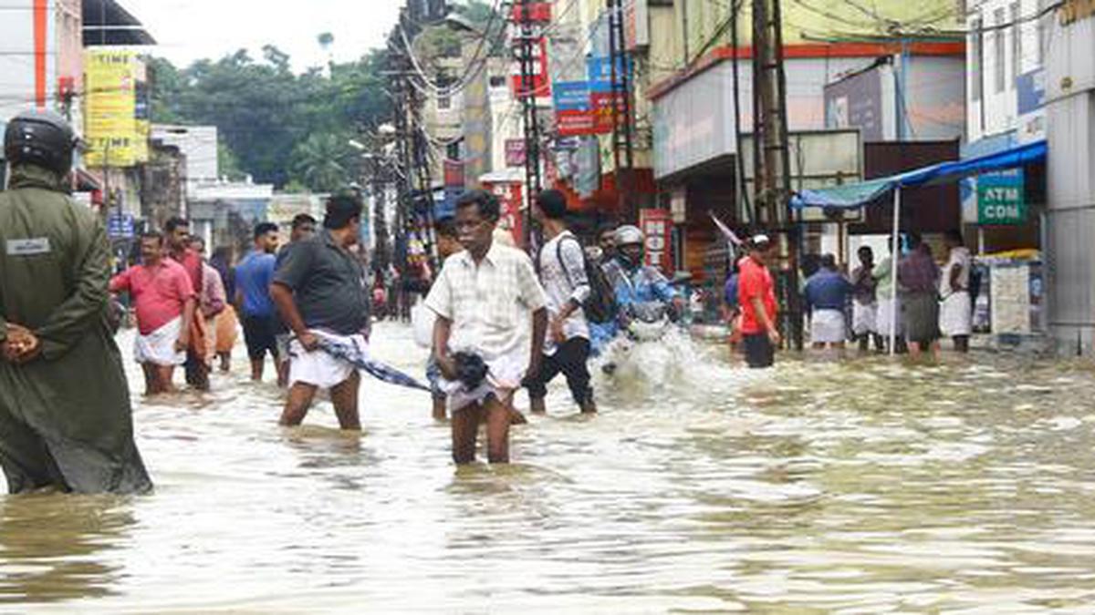 Rain recedes in Kottayam, but flood havoc continues - The Hindu