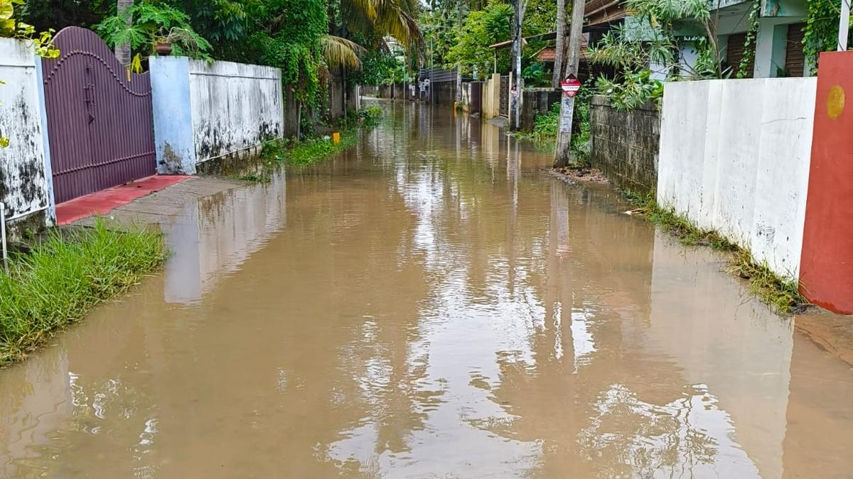 Low-lying areas in Thiruvananthapuram inundated in heavy rain