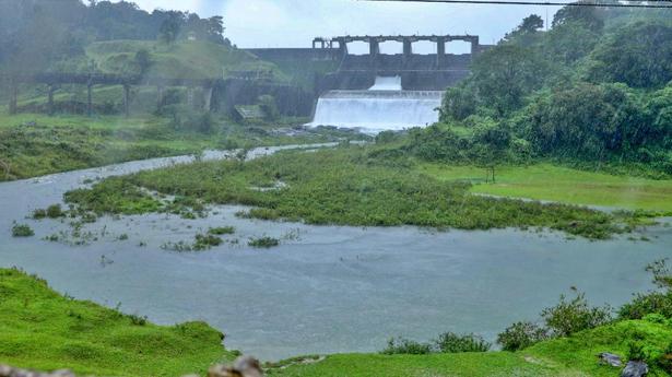 Banasura Sagar dam shutter opened