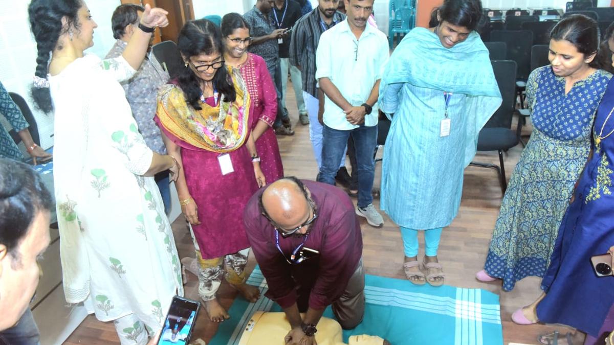 Government staff get training in CPR