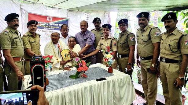 Railway Protection Force honours freedom fighter in Kerala