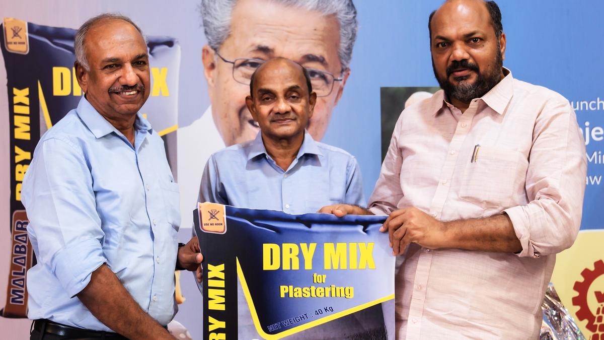 Malabar Cements launches dry mix The Hindu