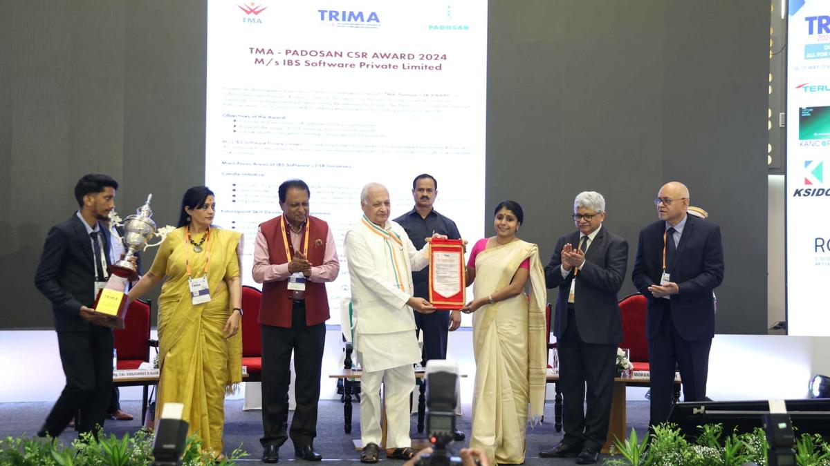 IBS Software bags TMA CSR Award 2024