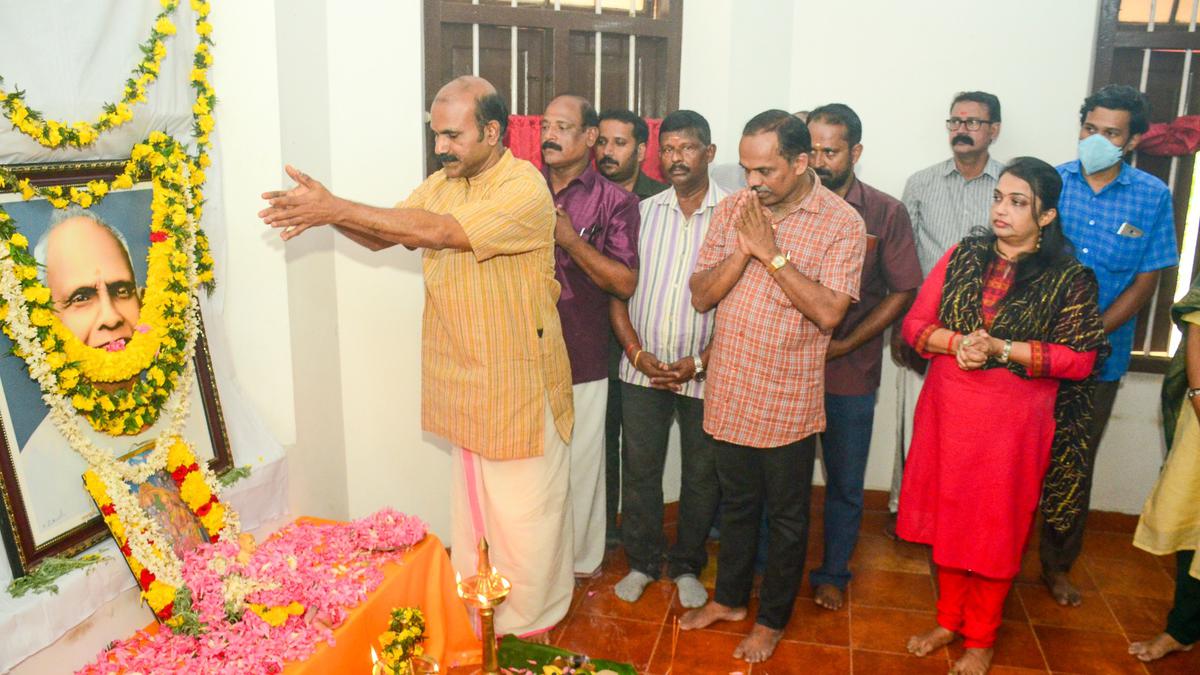 Mannathu Padmanabhan’s death anniversary observed