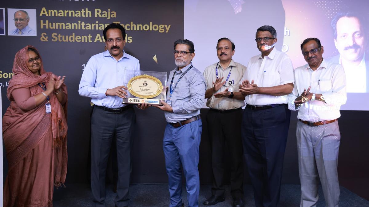 K.P.P. Nambiar Award for ISRO Chairman S. Somanath