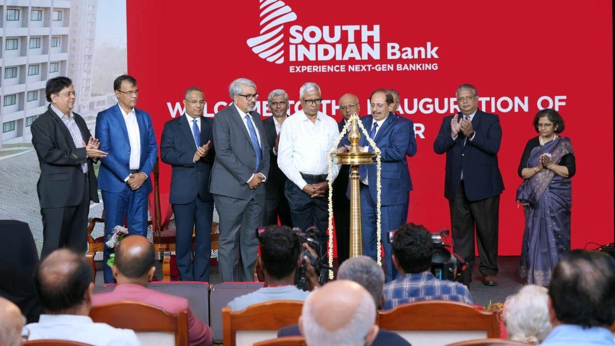 South Indian Bank’s new office building  inaugurated