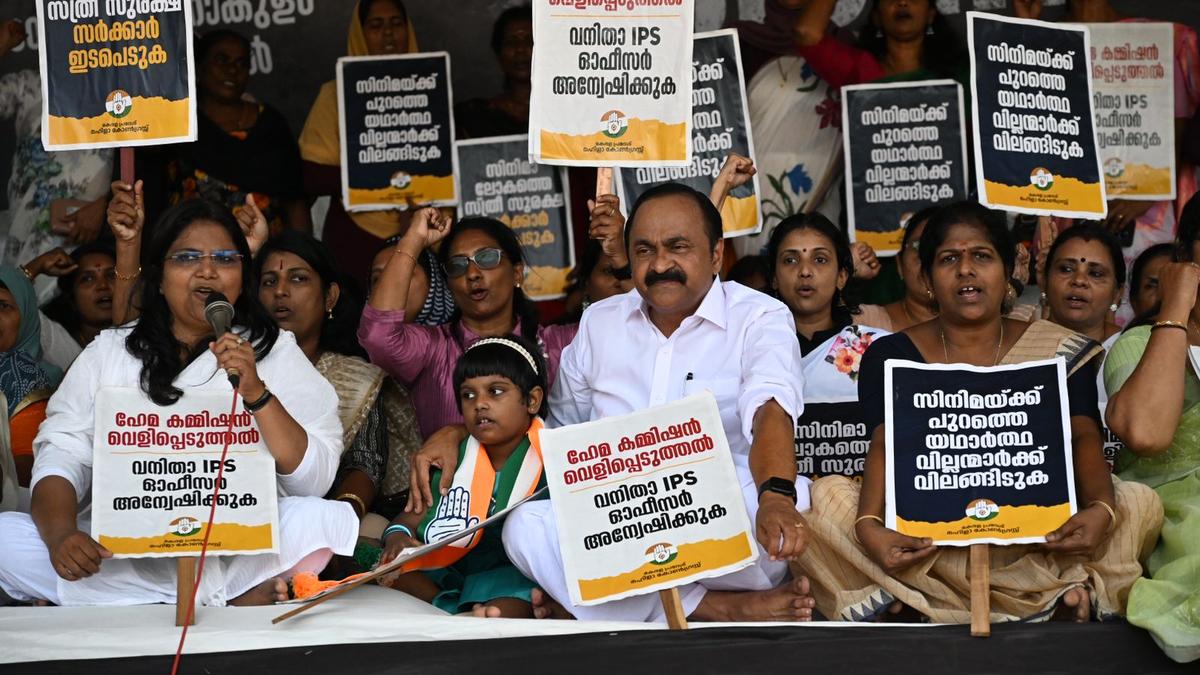 Hema Committee report: Kerala’s Opposition steps up demand for prosecution based on report findings