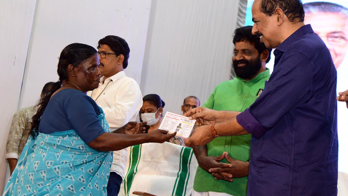 G.R. Anil launches distribution of AAY cards to 15,000 families