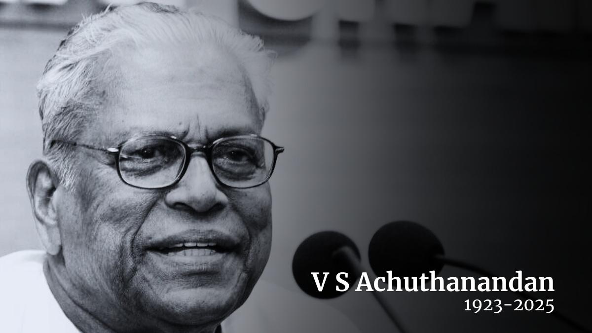 V.S. Achuthanandan, former Kerala CM and icon of communist movement, passes away