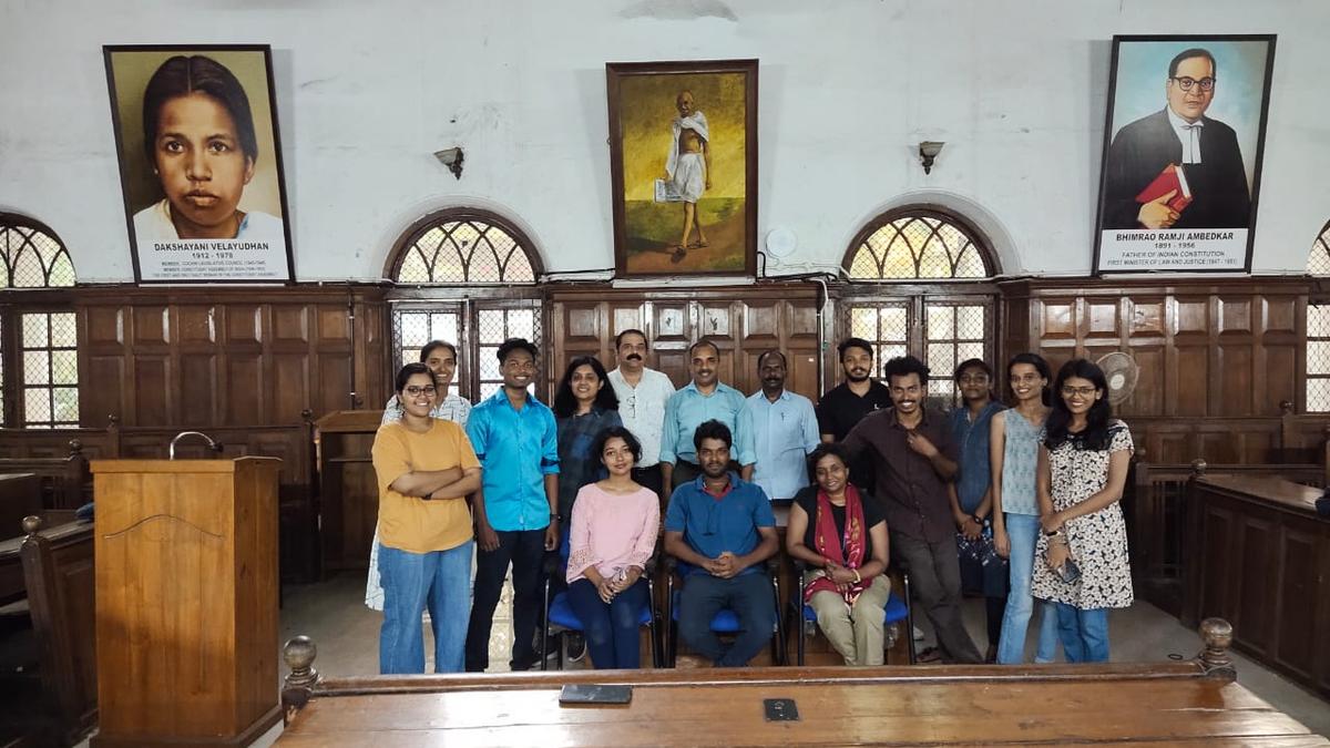 Installation of Ambedkar’s portrait irks Government Law College