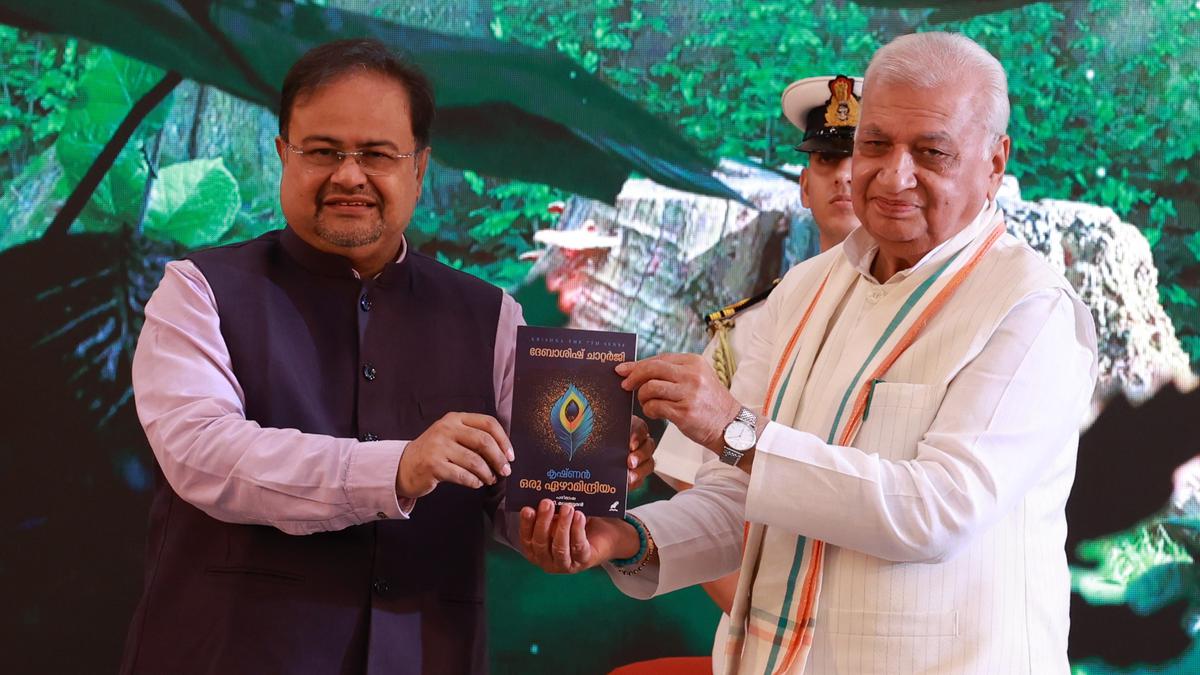 Governor launches Debashis Chatterjee’s book