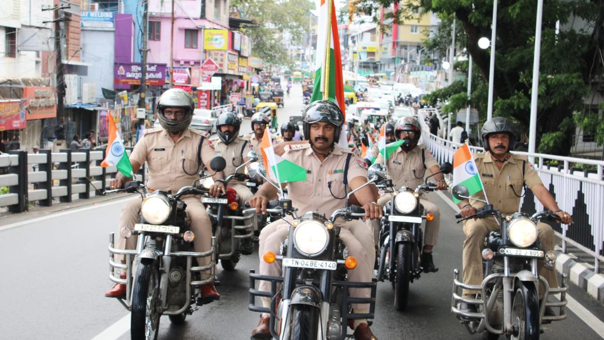 RPF organises motorcycle rally in Thiruvananthapuram