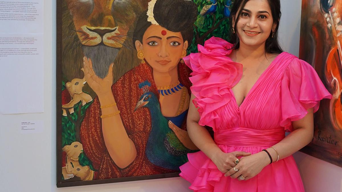Kerala artist shines at Cannes Contemporary Art Biennale