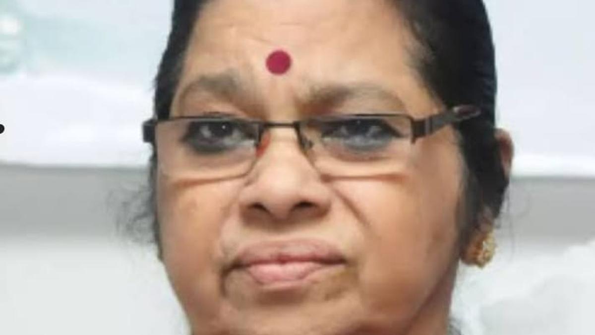 Former Kerala Minister and Congress leader M.T. Padma dies in Mumbai