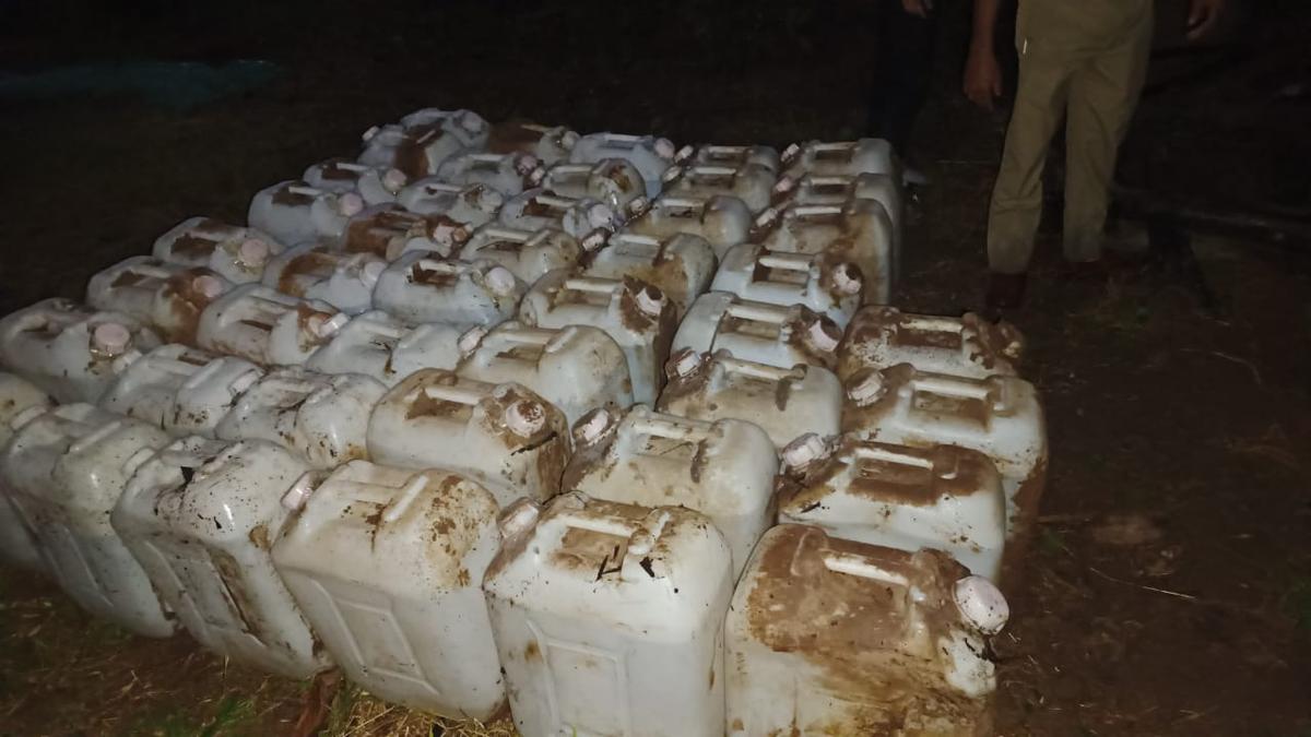 Excise team seizes 4,950 litre of spirit from T.N. border