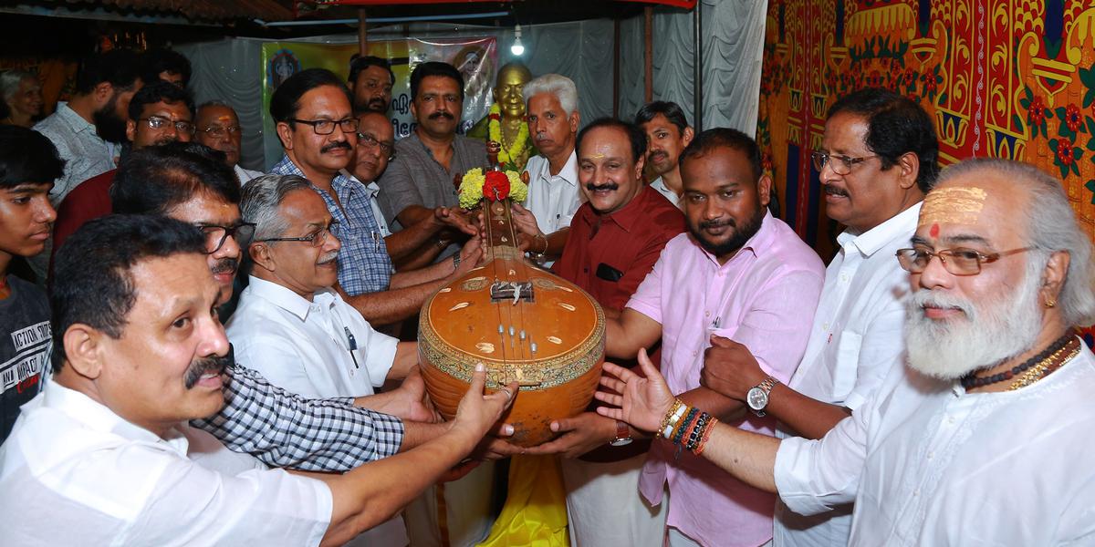 Maestro’s tanpura taken to Guruvayur Chembai Music Fest