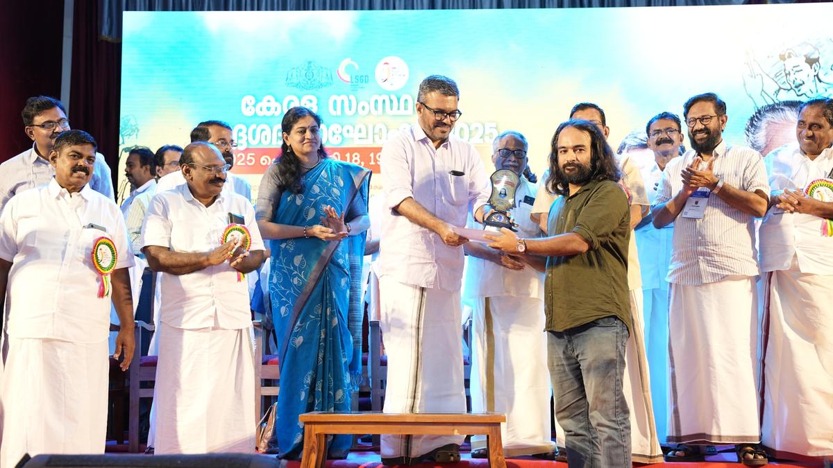 The Hindu scribe receives award