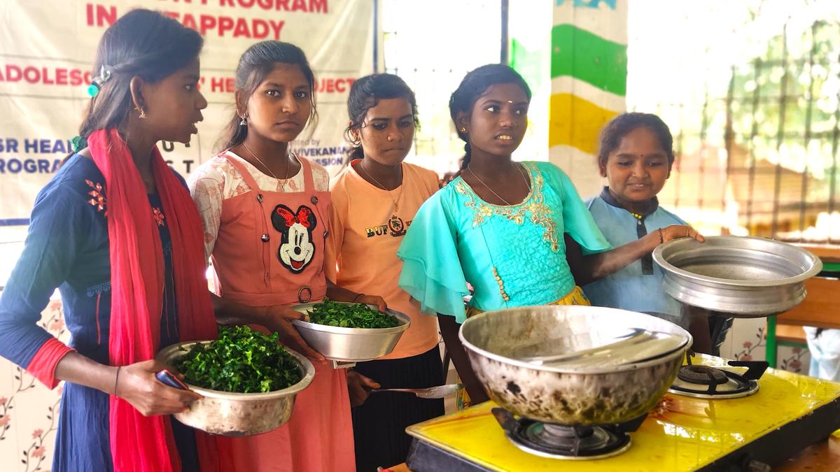 SV Medical Mission holds leafy food fest for tribal girls