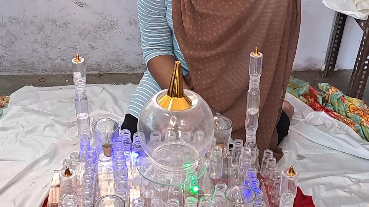 Burst of colour at Work Experience Fair