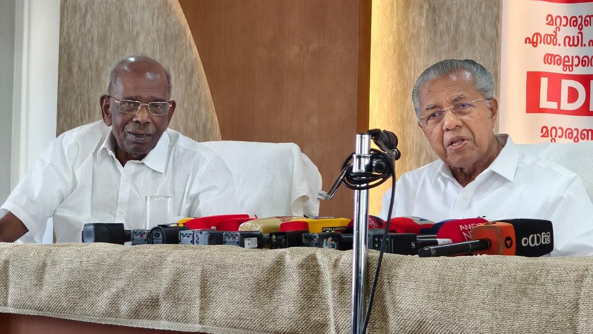 Kerala CM Pinarayi Vijayan defends remarks on G. Sudhakaran, calls him ‘class traitor’ amid election row