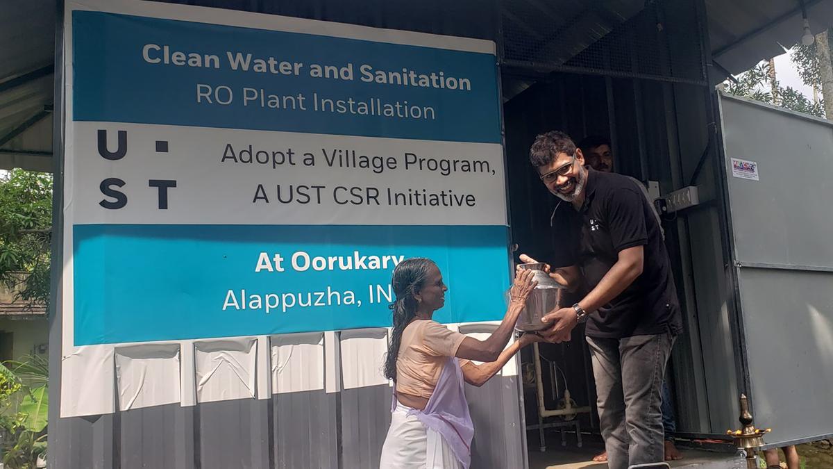 Two Kuttanand villages get potable water, thanks to a CSR initiative by UST