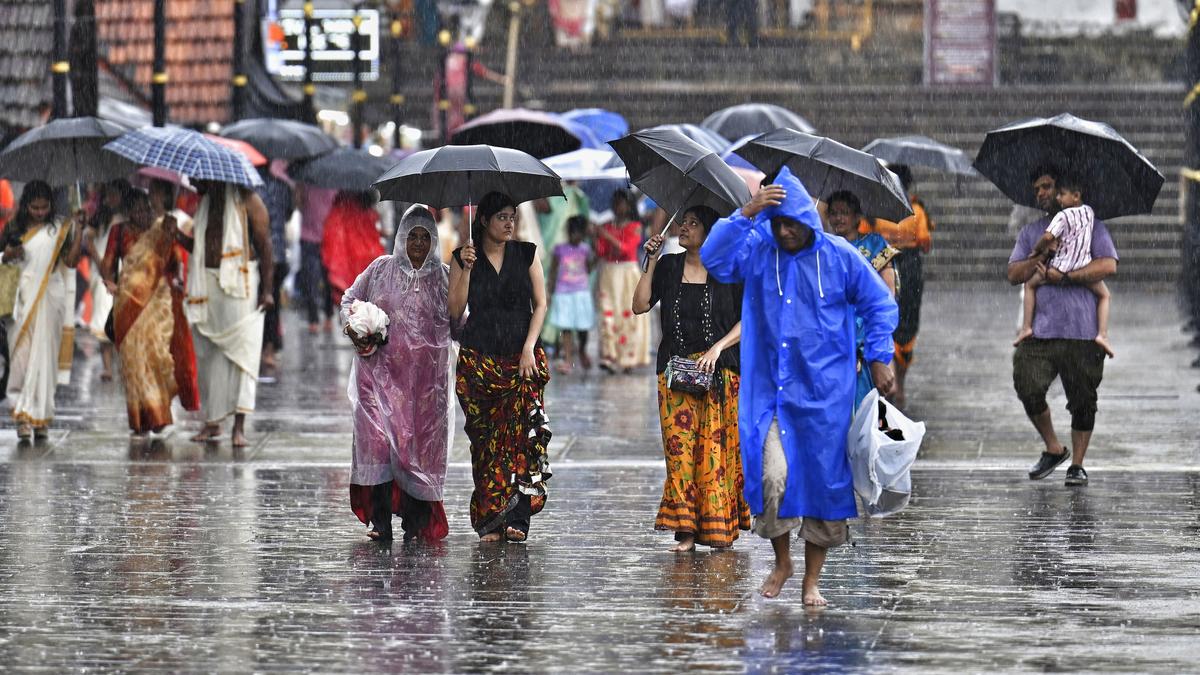 Rainfall to continue, eight districts on yellow alert on Saturday