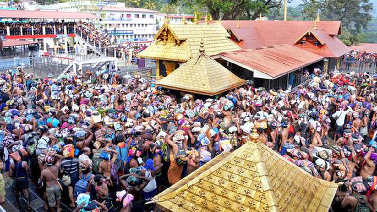 Sabarimala all spruced up for Makaravilakku - The Hindu