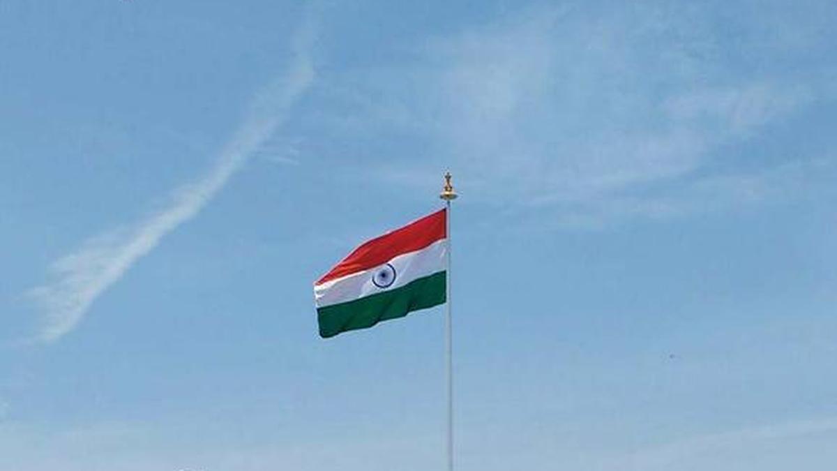 Tricolour hoisted on 73-foot mast near India-China border