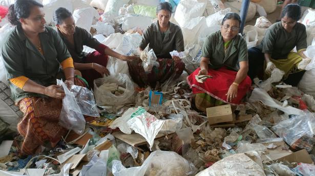Haritha Karma Sena finds a bundle of cash from plastic waste at Vadakara Municipality in Kozhikode