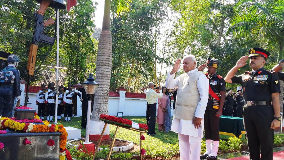 Vijay Diwas observed at the Pangode military station