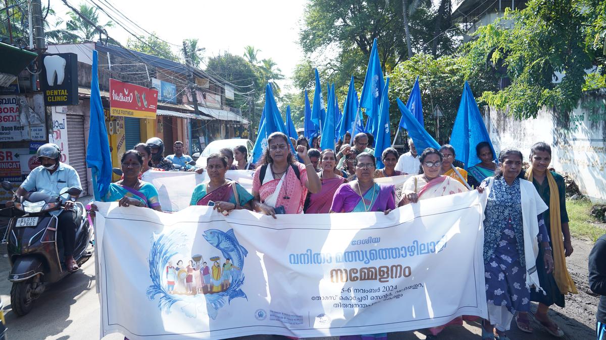 First meeting of the Indian Fisherwomen Assembly held in Thiruvananthapuram