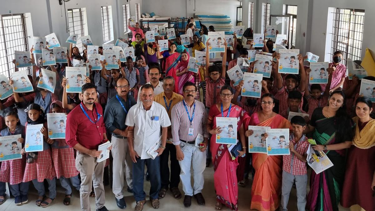The Hindu launches National Science Day student tabloid at Kanjikode school