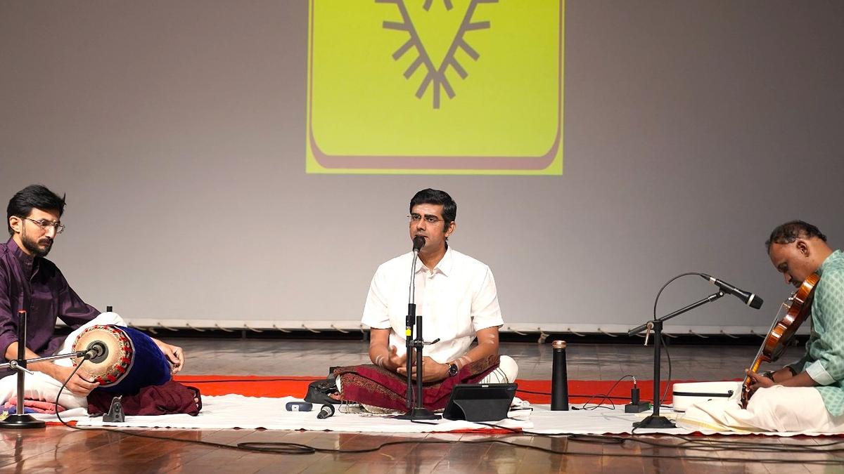 Sikkil Gurucharan displays consummate mastery over Carnatic music in Palakkad