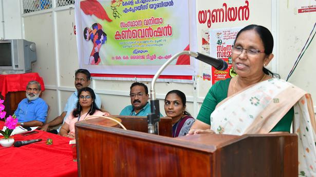 Shailaja flags-off State women’s convention of PSC union