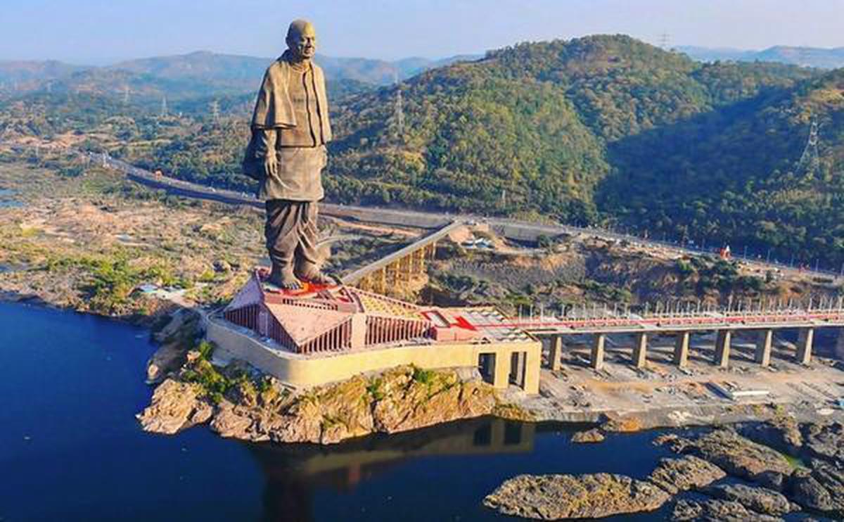 Footfall at Statue of Unity overtakes Statue of Liberty - The Hindu