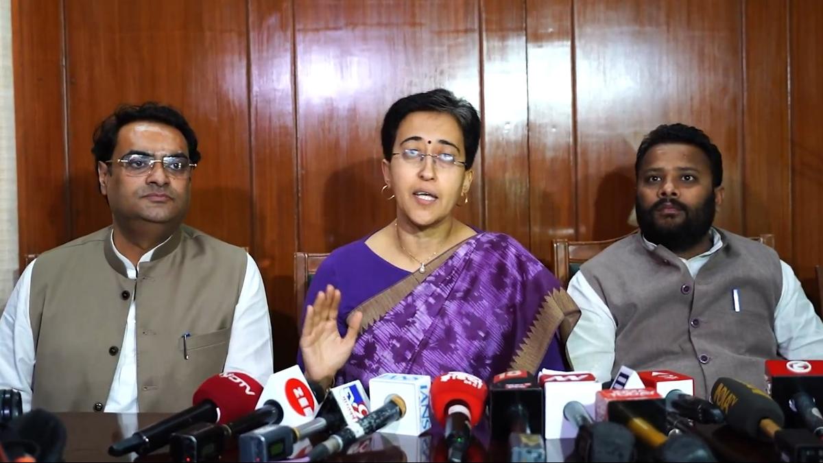 Delhi Assembly Session 2025: BJP an ‘anti-Dalit, anti-Sikh’ party, says Atishi over removal of Ambedkar, Bhagat Singh’s photos from CMO