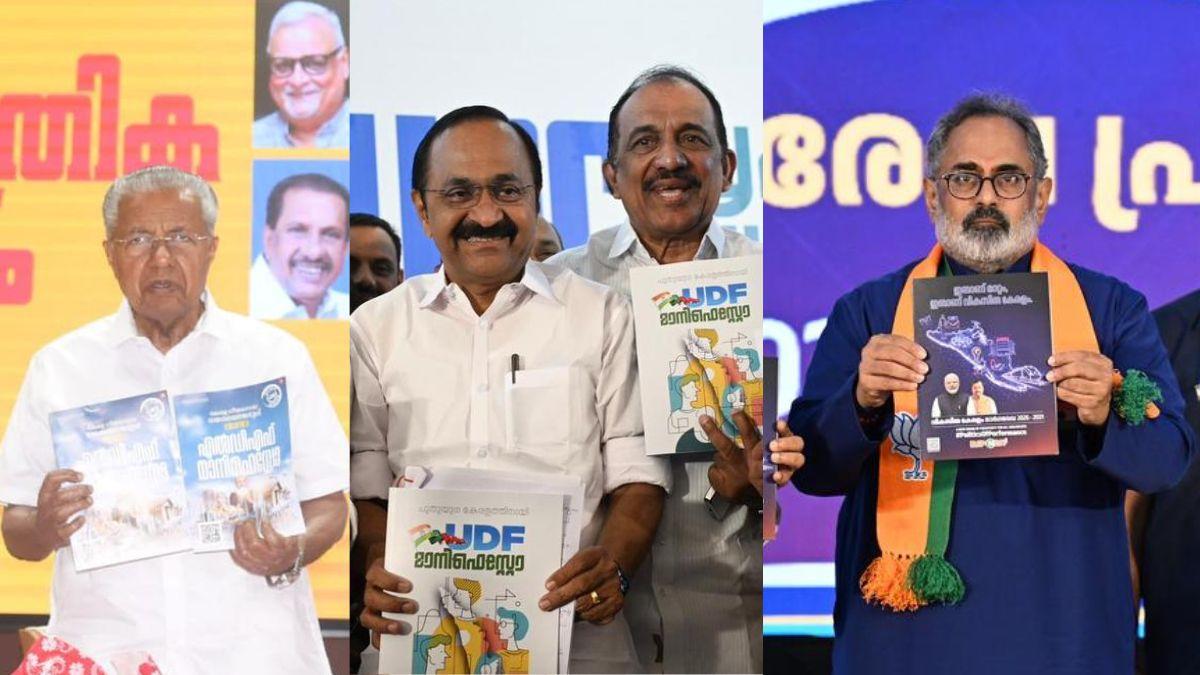 Kerala Election 2026: What do UDF, LDF, and NDA promise in their manifestos