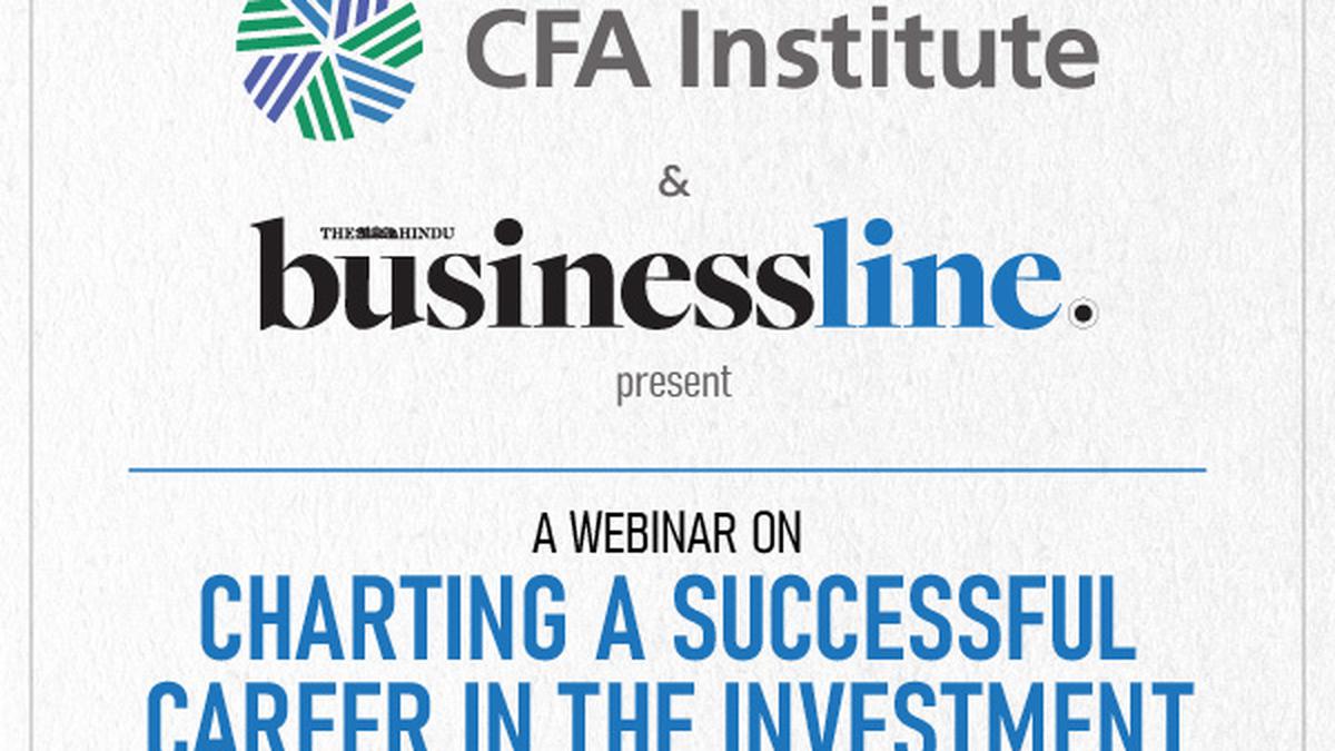 CFA Institute, The HinduBusinessLine to host webinar on career in investment management industry