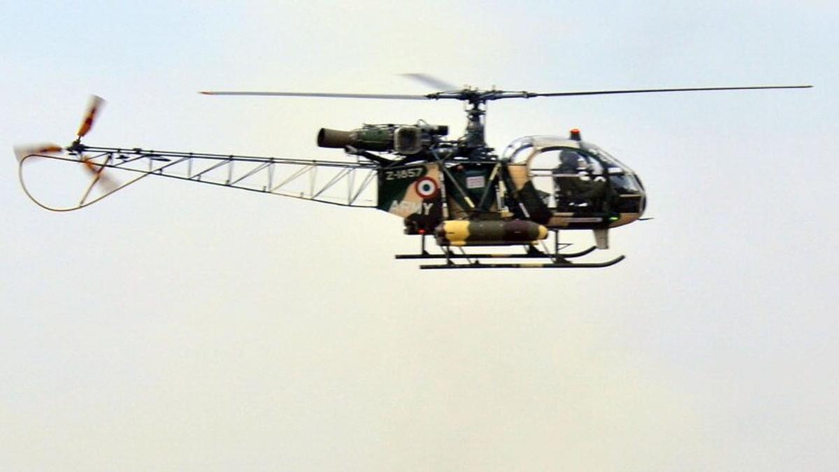 Army officer’s selfie with crashed helicopter puts spotlight on May 20 ‘accident’ in Ladakh
