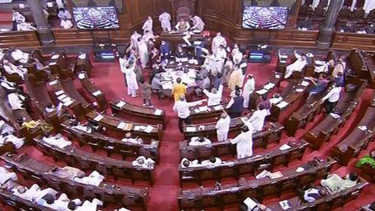 In Rajya Sabha, Opposition raises farm bills along with Pegasus