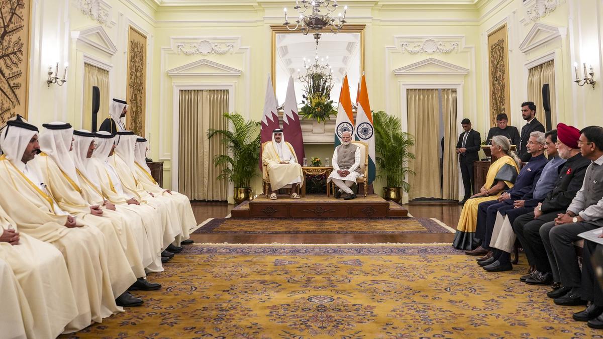 PM Modi-Qatar Emir Sheikh Tamim talks: Decide to elevate India-Qatar ties to ‘strategic partnership’