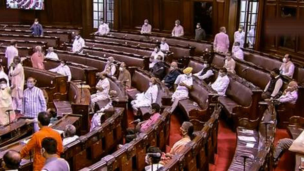 Parliament proceedings | Rajya Sabha passes two farm Bills amid fierce protests