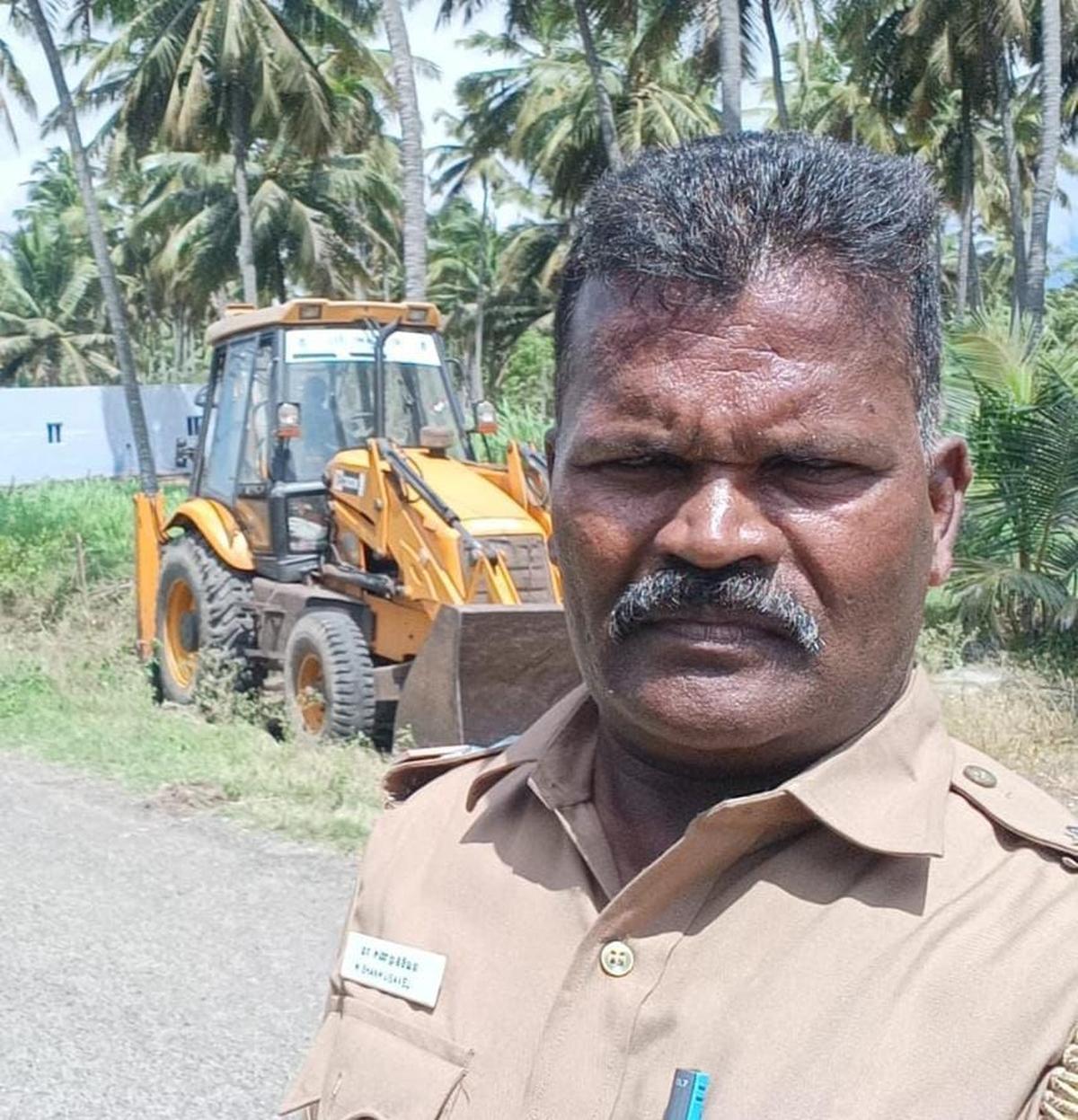 Shanmugavel, Special Sub-Inspector (SSI) of Police. Shanmugavel, Special Sub-Inspector (SSI) of Police.