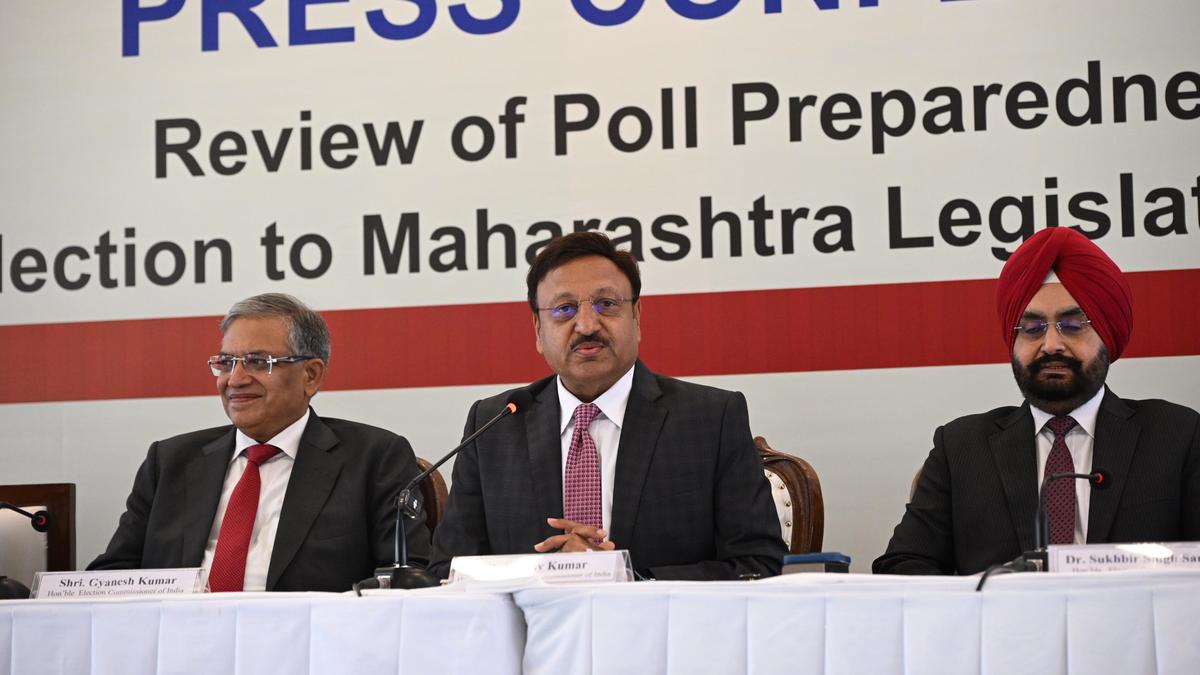 Maharashtra Assembly polls to be held before November 26, says CEC Rajiv Kumar