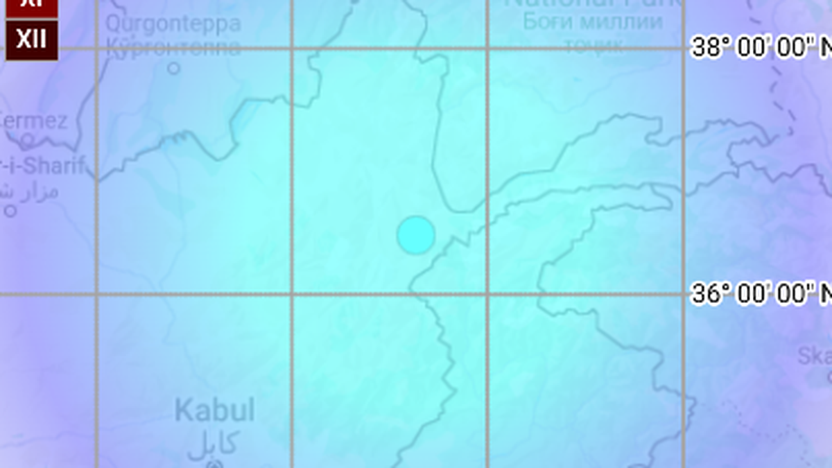 A 5.8 magnitude earthquake strikes Jammu and Kashmir